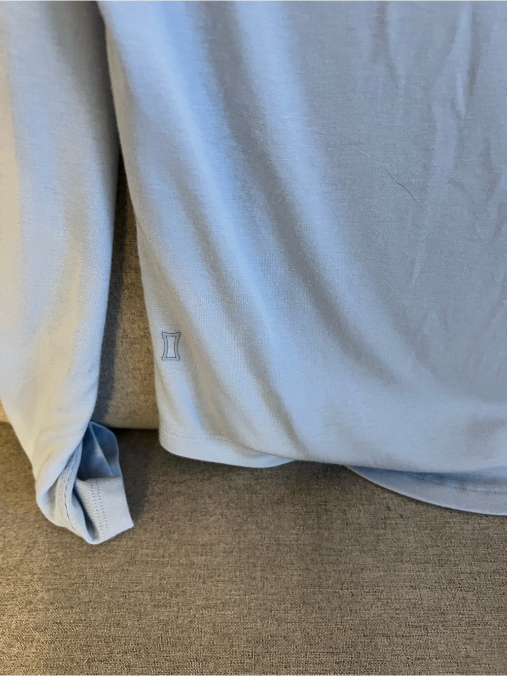 Kit and Ace Light Blue Women's Long-Sleeve Tee